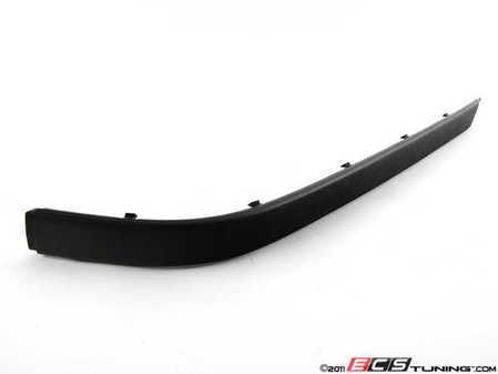 ES#76746 - 51128159378 - Rear Bumper Trim - right  - Matte black - Genuine BMW - BMW