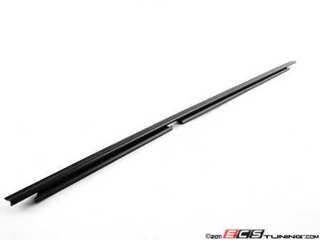 ES#90973 - 51221944347 - Rear Lower Window Seal - Left - Seals and guides the side window - Genuine BMW - BMW