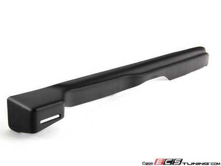ES#142955 - 52108226431 - Seat Rail Trim - Left - Schwarz/Black. Located on the left side of the drivers seat rail  - Genuine BMW - BMW