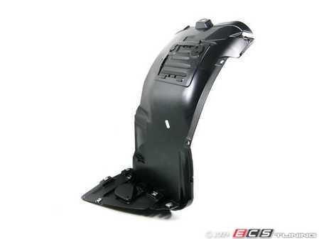 ES#128757 - 51717059379 - Front Fender Liner - Left - Forward section. Protects engine bay and inner fenders from dirt and debris. - Genuine BMW - BMW