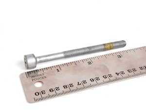 ES#1610158 - 0009902907 - Cap Screw - M6x79 - Used to secure fuel injector - Genuine Mercedes Benz - Mercedes Benz
