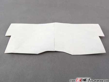 ES#130037 - 51718244658 - E46 Third Brake Light Gasket - Priced Each - Seals the opening to the third brake light in the rear hatch - Genuine BMW - BMW
