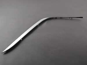 ES#75126 - 51118125438 - Chrome Bumper Trim - Right - Located on the front bumper - Genuine BMW - BMW
