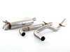 ES#263992 - FPIM-0250 - Cat-Back Exhaust System - Fully polished 2.5" system - Billy Boat Performance - Volkswagen