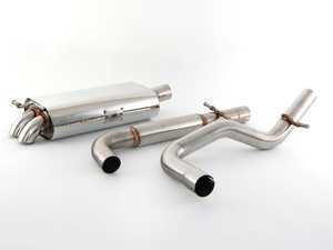ES#263992 - FPIM-0250 - Cat-Back Exhaust System - Fully polished 2.5" system - Billy Boat Performance - Volkswagen