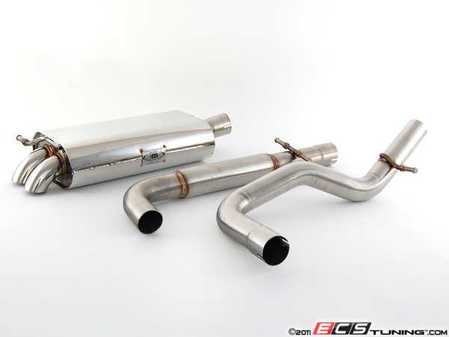 ES#263992 - FPIM-0250 - Cat-Back Exhaust System - Fully polished 2.5" system - Billy Boat Performance - Volkswagen