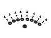 ES#2167415 - 191898101 - Complete Fender Liner Hardware Kit - A complete kit to install one fender liner on your MkII - Genuine Volkswagen Audi - Volkswagen