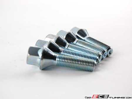 ES#2500808 - B34KT - Wheel Bolt - Set Of Five - 12x1.5x39, Conical seat bolts made specifically for your German automobile - ECS - 