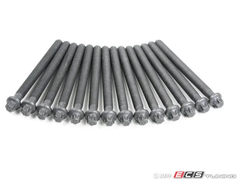 Genuine BMW - 11127583116 - Cylinder Head Bolt Set - Priced Per 