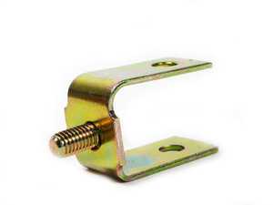 ES#57499 - 33321127717 - Stabilizer Bar End Link Bracket - Priced Each - Used on on the lower portion of the rear sway bar link - Genuine BMW - BMW