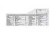ES#165675 - 61138367925 - E36 Fuse Box Label - Eliminate the guesswork - Genuine BMW - BMW