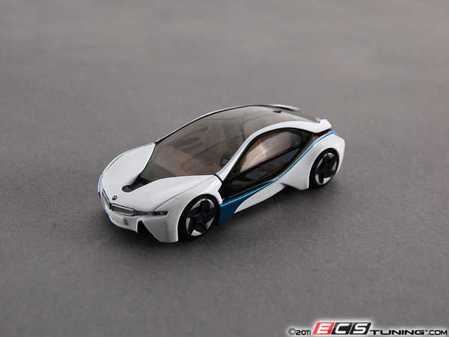 ES#2501013 - 80452209951 - BMW Vision EfficientDynamics Model Car - White/Blue - (NO LONGER AVAILABLE) - A 1:64 scale model of BMW's concept car - Genuine BMW - 