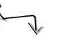 ES#240380 - 1K6807441B9B9 - Rear Tow Hook Cover - Keeps your tow hook out of sight until you need it - Genuine Volkswagen Audi - Volkswagen