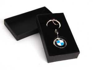 ES#11396 - 80230395067 - BMW Key Chain - (NO LONGER AVAILABLE) - Locket style key chain with the BMW roundel - Genuine BMW - 