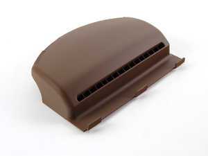 ES#129610 - 51718173206 - Seat Belt Cover - Beige - Covers rear seat belt retractors between headrests - Genuine BMW - BMW