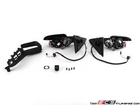 ES#1905560 - 8K1857409AJ01C - Euro Folding Mirror Kit - Everything needed install European electric folding mirrors - Genuine European Volkswagen Audi - Audi
