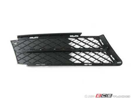 ES#74605 - 51117134082 - E90 Bumper Grille - Right - Located in the lower opening of the bumper - Genuine BMW - BMW