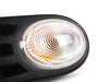 ES#173525 - 63132754253 - Side Turn Signal & Grille - White - Left - Black side vent section on the quarter panel - Genuine MINI - MINI