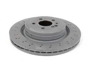 ES#1781305 - 2204231112 - Rear Brake Rotor - Priced Each - Fits left or right side - Genuine Mercedes Benz - 