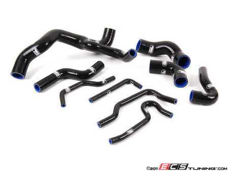 ES#2090753 - TCS219C-blk - Samco Silicone Coolant Hose Kit - Black - Comes with 9 coolant hoses - Samco - Volkswagen