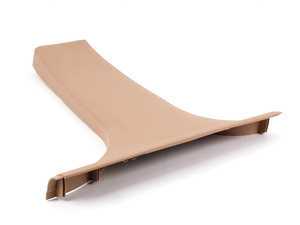 ES#114042 - 51438226588 - E46 "B" Pillar Cover - Bottom Right - Beige - Genuine BMW - BMW