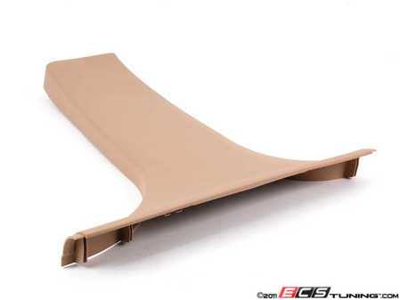 ES#114042 - 51438226588 - E46 "B" Pillar Cover - Bottom Right - Beige - Genuine BMW - BMW