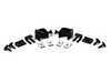 ES#323052 - 1KM075711 - Splash Guard Hardware Installation Kit - Front  - Includes bolts and fasteners needed for OEM mudflap install - Genuine Volkswagen Audi - Volkswagen