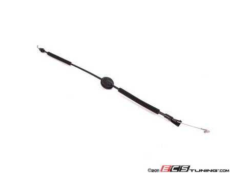 ES#248724 - 3U0837085 - Front Door Latch Cable - Used to pull the door latch open - Genuine Volkswagen Audi - Volkswagen