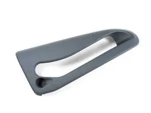 Left Seat Belt Outlet Cover - Grey