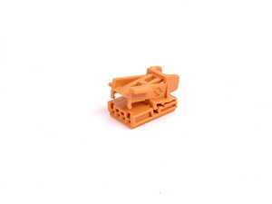 ES#452691 - 8K0973754A - 4-pin connector housing - priced each - Does not include terminals or wiring - Genuine Volkswagen Audi - Audi