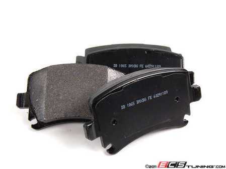 ES#257584 - D1108RM - Rear Metal Master Brake Pad Set - (NO LONGER AVAILABLE) - Non-asbestos semi-metallic compound pad - PBR - 