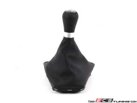 ES#2217455 - 25112284056 - Shift Boot And Shift Knob - 6 Speed - Features a leather shift boot and knob with 6 Speed insert and ///M logo - Genuine BMW - BMW