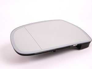 ES#1264626 - 8F0857535H - Heated Blind Spot Mirror - Left - Split mirror to help you merge with confidence - Genuine European Volkswagen Audi - Audi