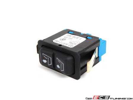 ES#166582 - 61311378381 - Lumbar Support Switch - Priced Each - (NO LONGER AVAILABLE) - The electrical switch that controls the lumbar support functions in the front seat - Genuine BMW - 