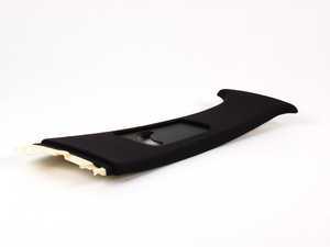 ES#112706 - 51437893548 - "B" Pillar Trim - Upper Right - Anthrazit/Dark Gray/Black, located center of vehicle, where upper seat belt mount attaches - Genuine BMW - BMW
