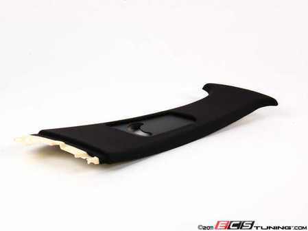 ES#112706 - 51437893548 - "B" Pillar Trim - Upper Right - Anthrazit/Dark Gray/Black, located center of vehicle, where upper seat belt mount attaches - Genuine BMW - BMW