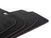 ES#2498832 - 82112293541 - E82 M Floor Mat Set - (NO LONGER AVAILABLE) - Set of 4 featuring orange stitching and the ///M logo - Genuine BMW - 