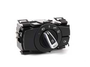 ES#2500537 - 61319169400 - European Headlight Switch - Chrome - Allows operation of the rear fog lamps - Genuine European BMW - BMW