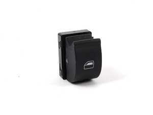 ES#441280 - 8E0959855A5PR - Window Switch - Passenger & Rear - Black window switch that controls your vehicles electric window function - Genuine Volkswagen Audi - Audi