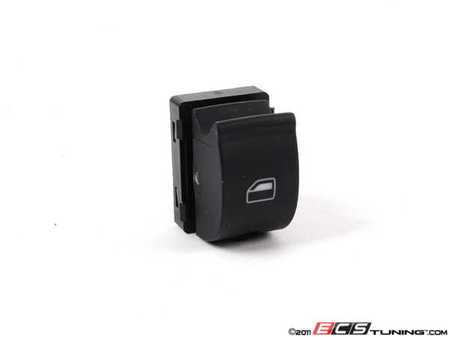 ES#441280 - 8E0959855A5PR - Window Switch - Passenger & Rear - Black window switch that controls your vehicles electric window function - Genuine Volkswagen Audi - Audi