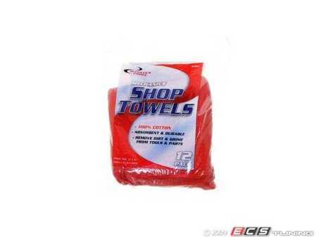 ES#261734 - 3-537 - 100% Cotton Shop Towels - (NO LONGER AVAILABLE) - 12pack of soft shop towels - Clean-Rite - 
