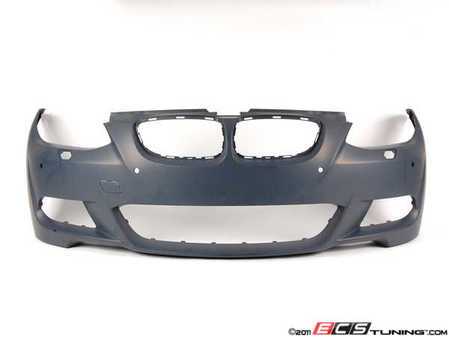 ES#75035 - 51118044660 - Front Bumper - Complete front bumper cover, primed ready for painting - Genuine BMW - BMW