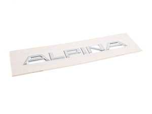 ES#73335 - 51008025862 - ALPINA Badge - Priced Each - Show your ALPINA pride - Genuine BMW - BMW
