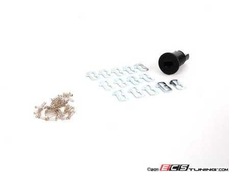 ES#82728 - 51167001461 - Glove Box Lock Repair Kit - The lock cylinder for the glove box - Genuine BMW - BMW