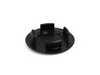 ES#96549 - 51411869871 - Trim Cap - Priced Each - Schwarz/Black. Plastic interior trim used in a variety of interior locations - Genuine BMW - BMW