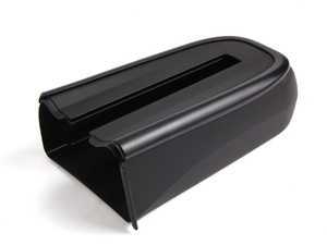 ES#137007 - 52107003543 - Black Seat Belt Trim Cover - Left - Covers the seat belt trim next to headrest - Genuine BMW - BMW