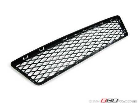 ES#74581 - 51117128234 - Center Bumper Grille - Black. Located on the lower center opening of the front bumper - Genuine BMW - BMW