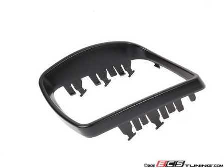 ES#82734 - 51167002319 - E53 X5 Mirror Trim Ring - Left - Glanz Schwarz, gloss black - Genuine BMW - BMW