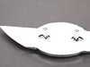 ES#79250 - 51147026186 - MINI Cooper Rear Trunk Emblem - Replace that faded or damaged chrome with new - Genuine MINI - MINI