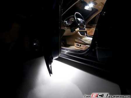 ES#2526271 - E39INTKT6 - LED Puddle Light Kit - Transform the lighting outside of your door with new LED bulbs from Ziza - ZiZa - BMW